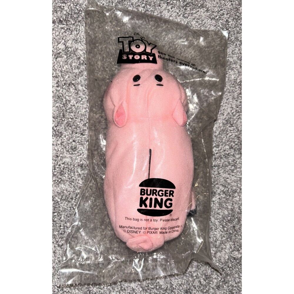 BURGER KING TOY STORY PLUSH - HAMM - NEW, UNOPENED PACKAGE